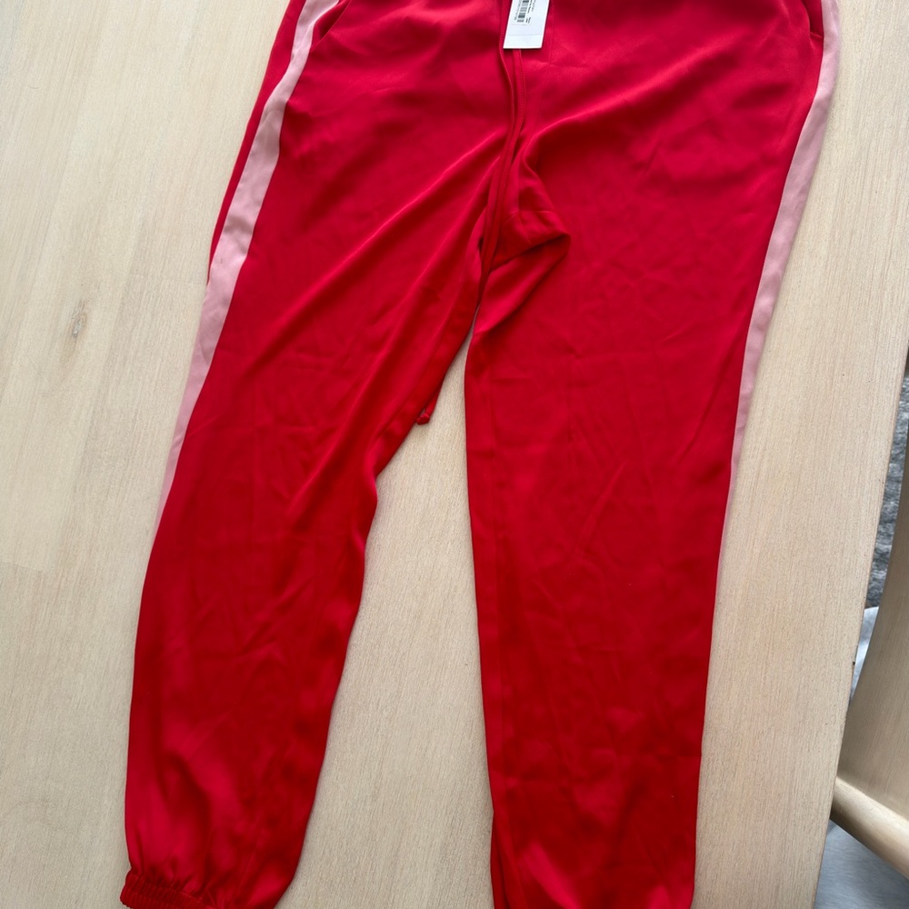 BCBG Generation Red/Pink jogger pants
